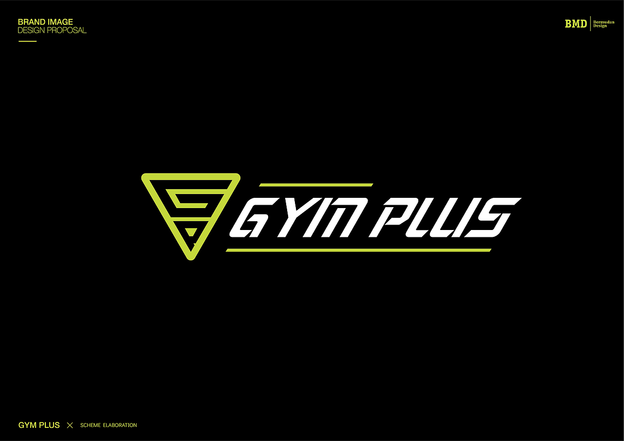 GP健身logo设计 | 力量与美的碰撞