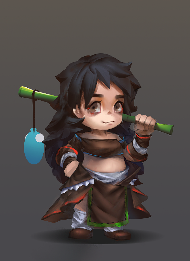 厚涂个q版|插画|游戏原画|yangjwzzz - 原创作品 - 站酷 (zcool)