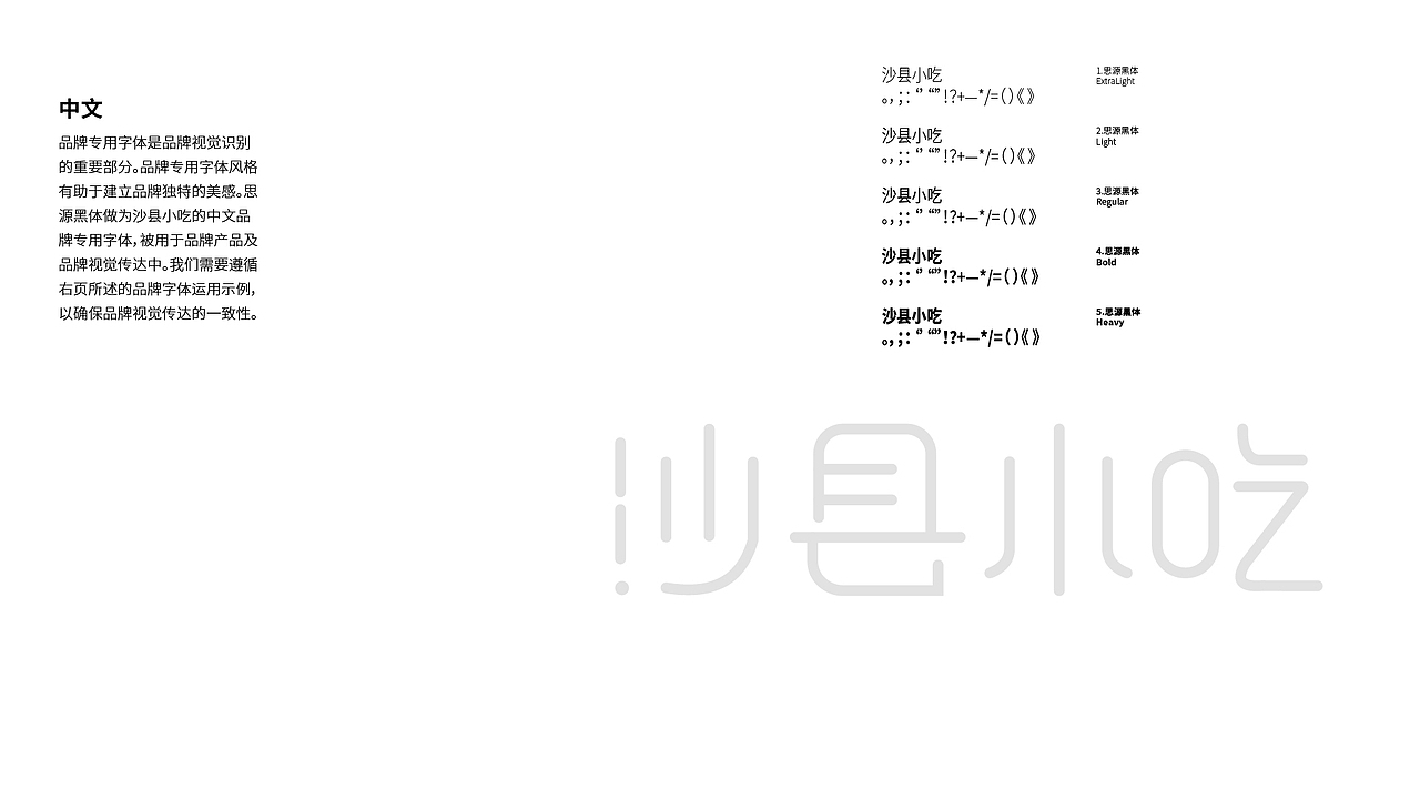 沙县小吃品牌升级VI设计