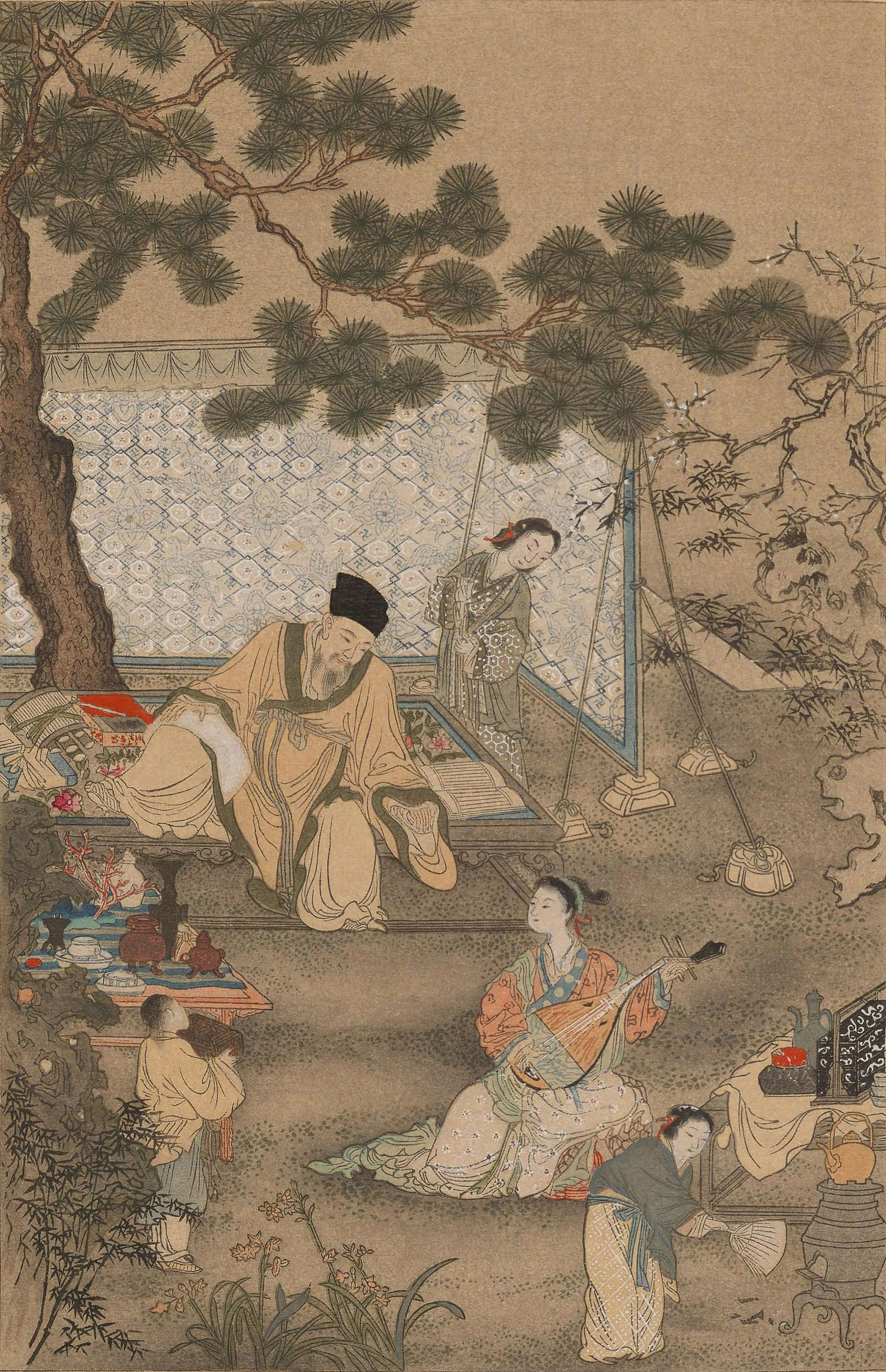 《心华帖》丙册插图欣赏