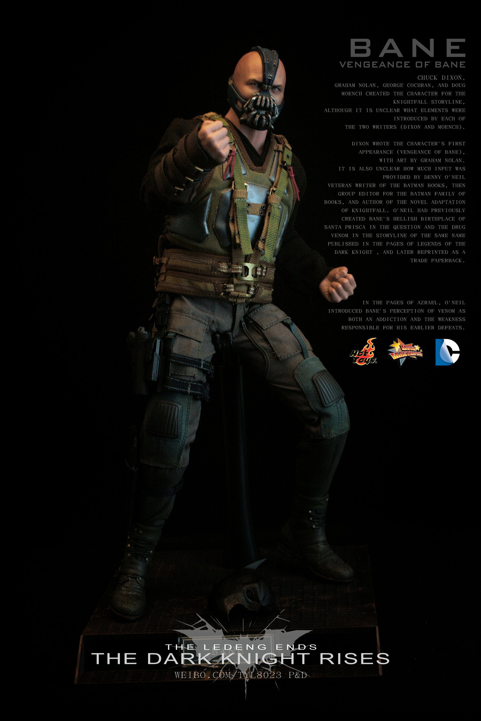 人偶模型拍摄之《蝙蝠侠黑暗骑士崛起》贝恩