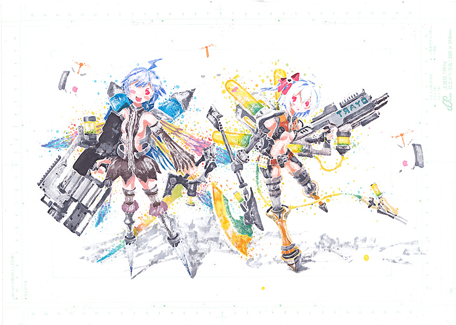 OY手绘·马克笔画2233（图ZNTExMzc1NDA=） - 艺术插画 - 站酷设计师欧阳鹏杰_OY原创素材 - 站酷ZCOOL