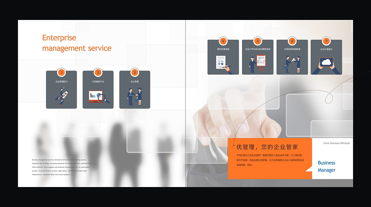 画册设计中海地产中海云商写字楼商业地产画册设计