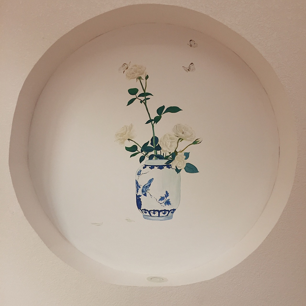 【常州市典雅商业广场红袖添香新中式壁画】