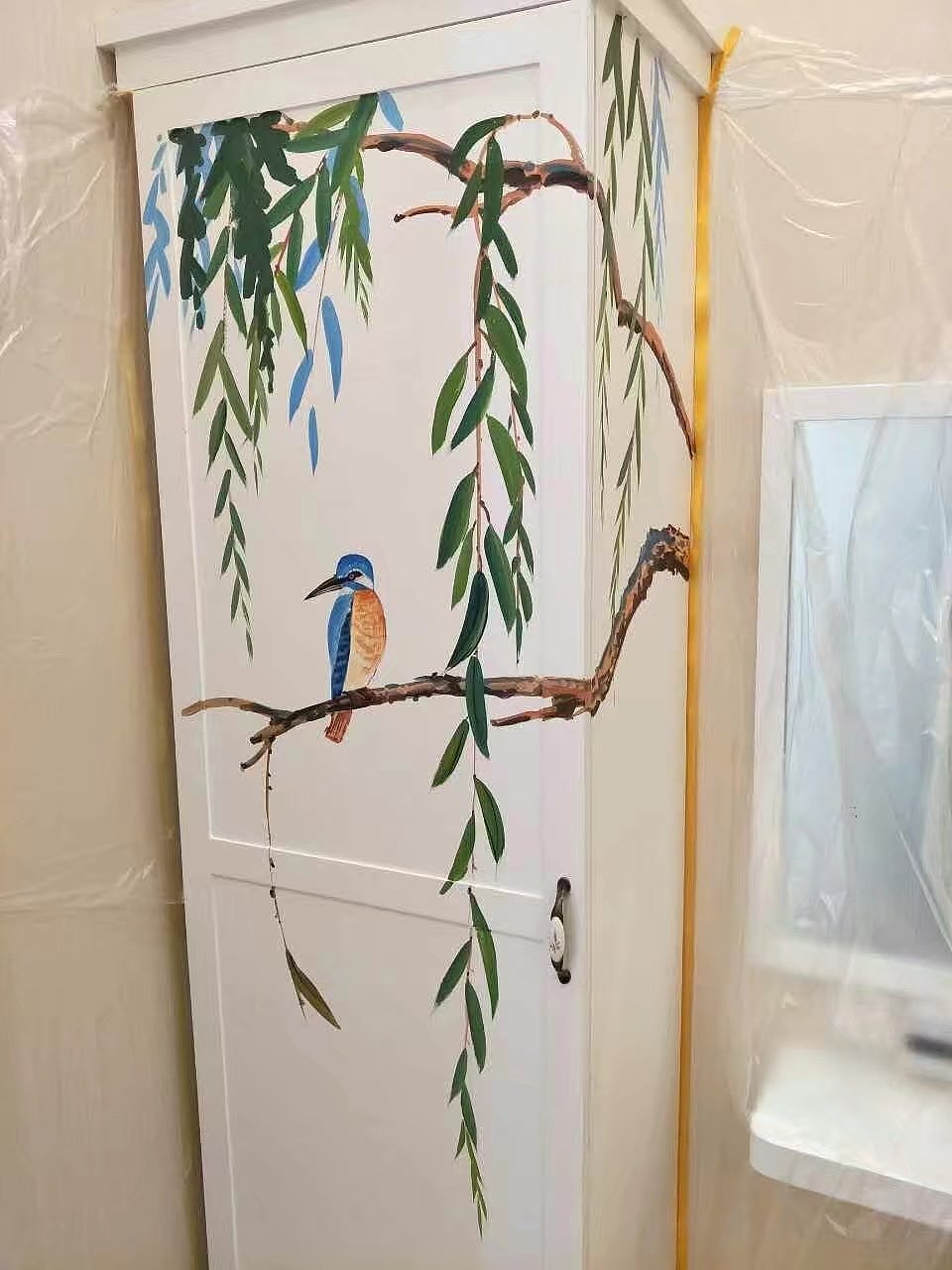 家具彩绘（图ZNzgyOTMwNjg=） - 新锐潮流插画 - 站酷设计师青岛绘美手绘壁画原创素材 - 站酷ZCOOL