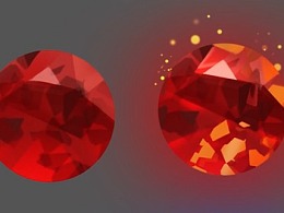 【动漫插画教程】宝石材质的画法教程 【动漫插画教程】宝石材质的画法教程