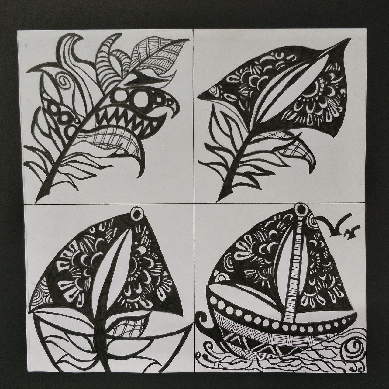 平面构成（图ZMTY0Nzk0MTM2） - 其他平面 - 站酷设计师小怪阿H原创素材 - 站酷ZCOOL