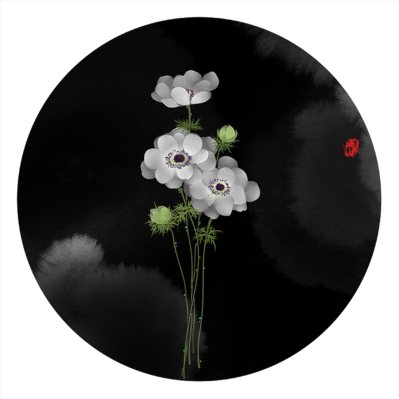 莳花。二十（图ZOTMyNzY4NjA=） - 创作习作 - 站酷设计师无轩花莳记原创素材 - 站酷ZCOOL
