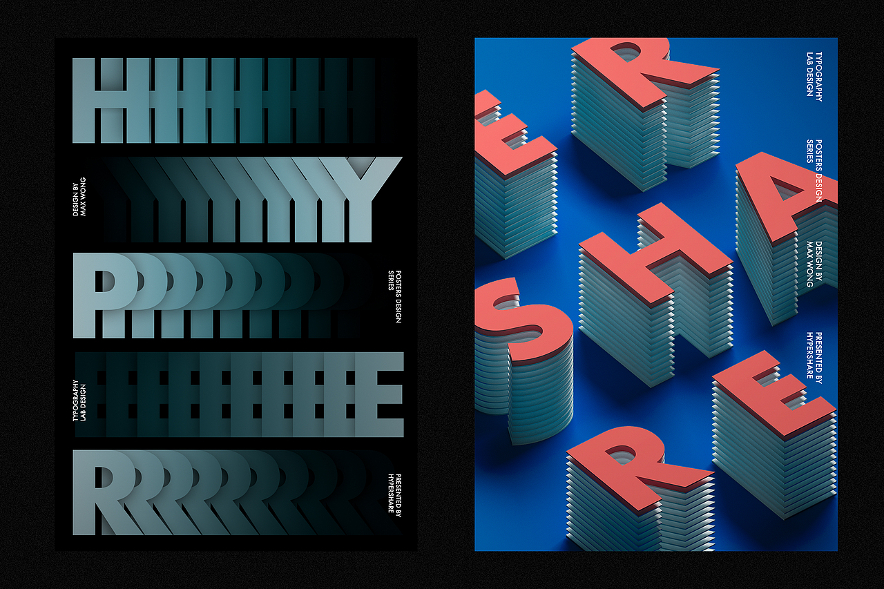 海报设计| Typography Lab 2019 Post Collection（图ZMTgzNzgyODEy） - 海报 - 站酷设计师HYPERSHARE原创素材 - 站酷ZCOOL