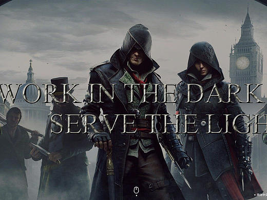 刺客信条全屏网页设计