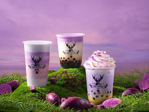 紫薯，黑金，咖啡，茶饮｜鹿角巷×玩味拾光