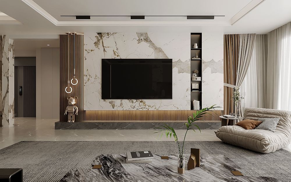 家装空间效果图作品分享