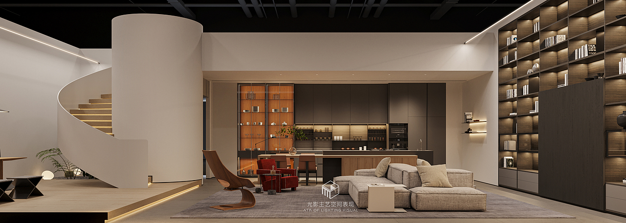 两套家居展厅空间表现（图ZMjc5MjQzNzE2） - 商业空间设计 - 站酷设计师光影主艺JellSun原创素材 - 站酷ZCOOL