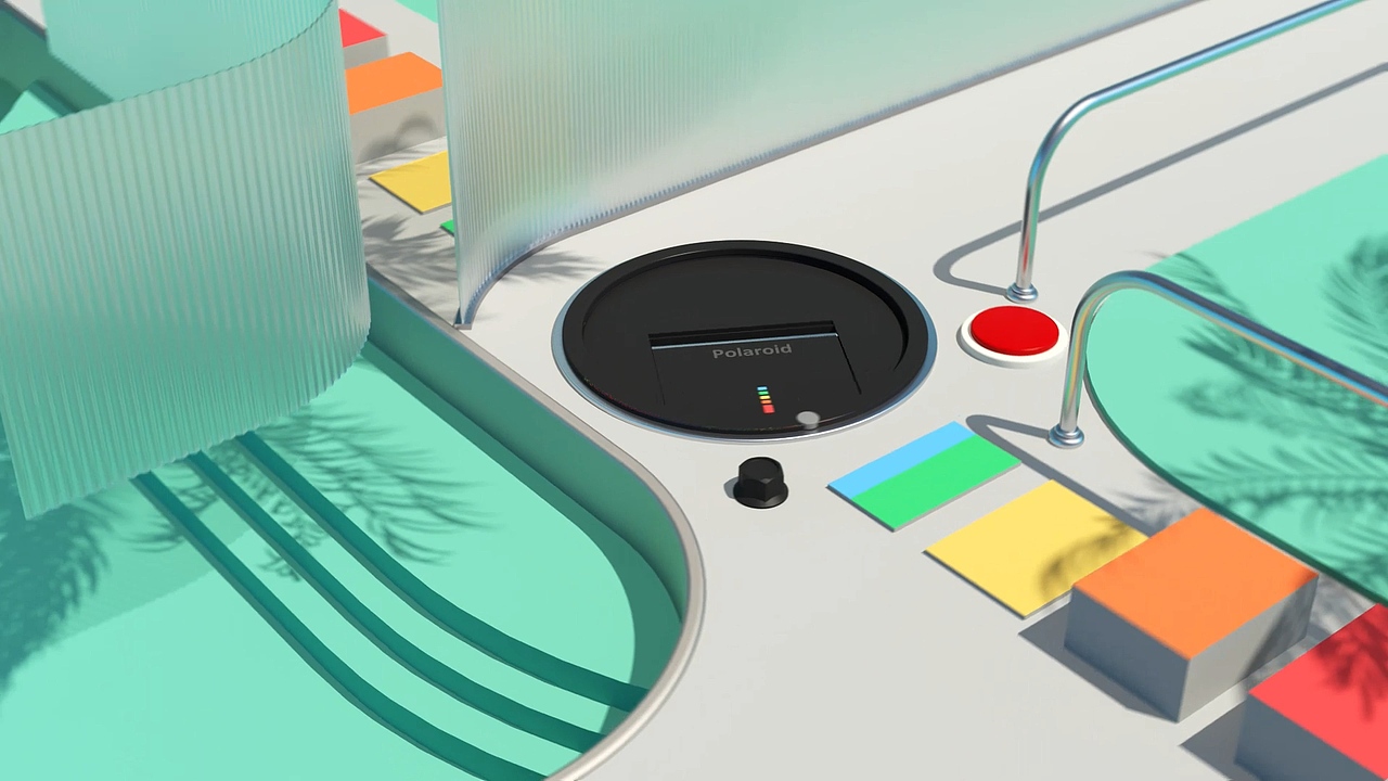Polaroid Supercolor635CL广告临摹（图ZMjUwMDM0NzYw） - 动画/影视 - 站酷设计师北冥鱼GROUP原创素材 - 站酷ZCOOL