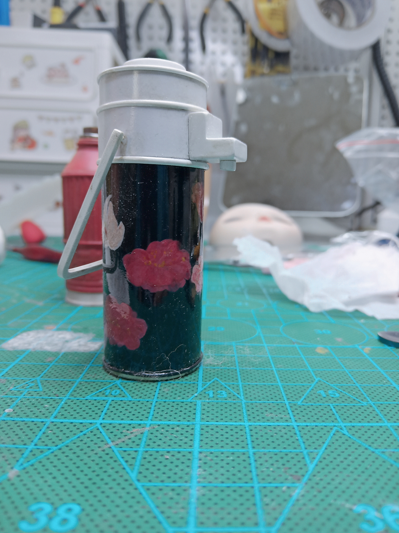 微缩模型制作，复古暖和（图ZMjgxMTIwNjA0） - 手办/模玩 - 站酷设计师果果叮手作原创素材 - 站酷ZCOOL