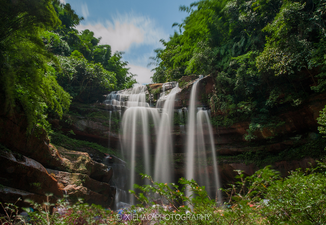 夏日赤水市---四洞溝大瀑布、十丈洞大瀑布（圖ZNTUxMDYyNzI=） - 風光攝影 - 站酷設計師肥皂233原創(chuàng)素材 - 站酷ZCOOL