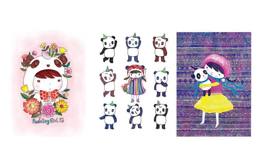 画一千只大熊猫的梦想(图ZNTcyMzU2MTI=) - 商业插画 - 站酷设计师钟小林原创素材 - 站酷ZCOOL