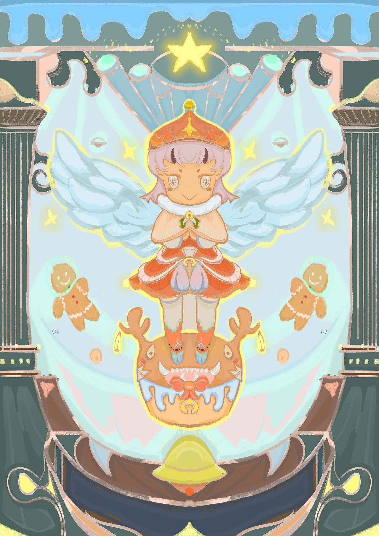 姜饼人拟人|插画|儿童插画|来自异界 - 原创作品 - 站酷 (zcool)