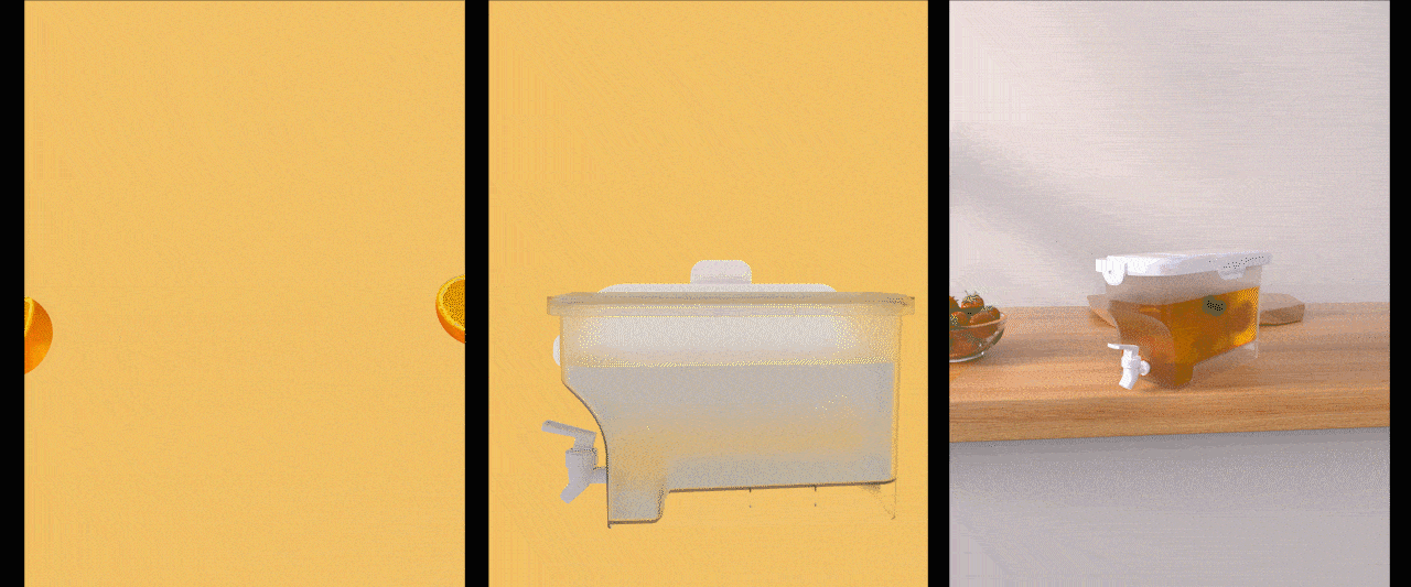 产品建模渲染-冷水壶