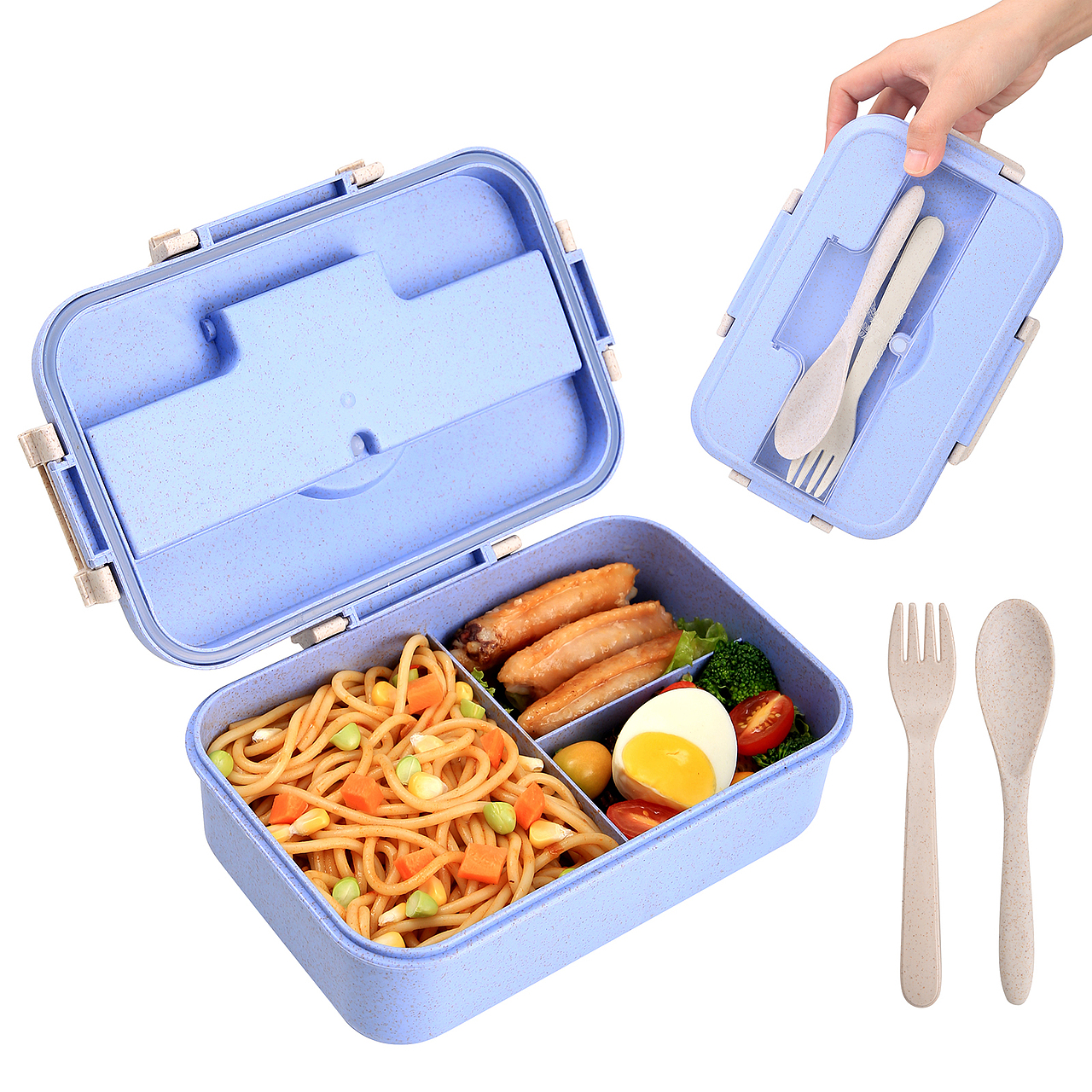 便当盒饭盒 × 静物拍摄×亚马逊拍摄 | 电商产品摄影