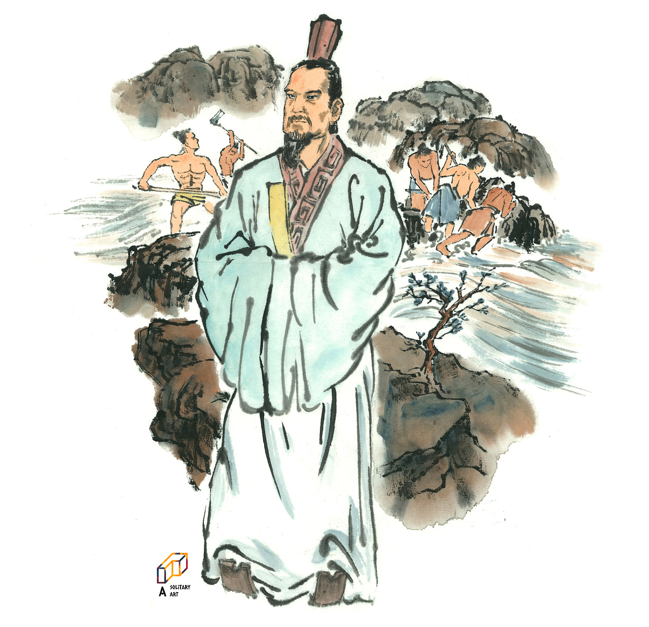 古神话故事李冰治水