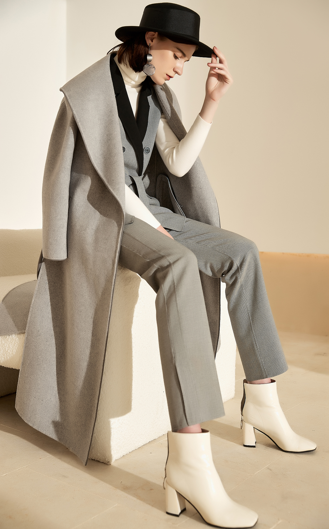 大衣的时髦穿搭~秋天没有大衣=白过了