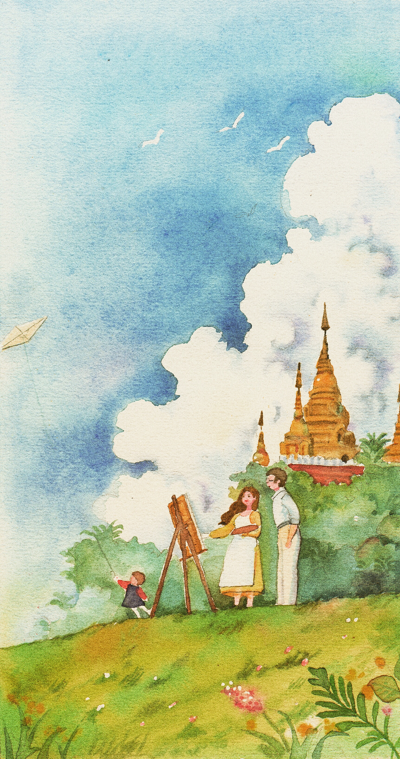 随便画吧。什么风格都来一点。（图ZMTY4NzIxMjA4） - 商业插画 - 站酷设计师千景绘studio原创素材 - 站酷ZCOOL