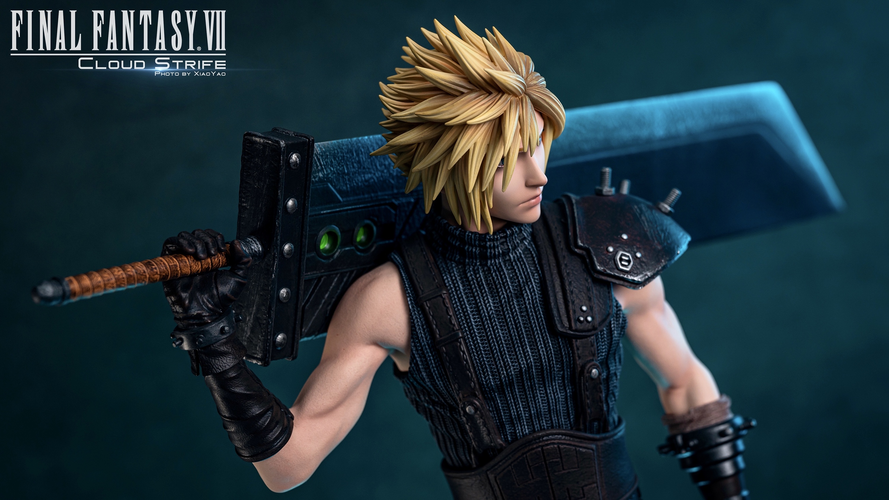 cloud strife雕像摄影