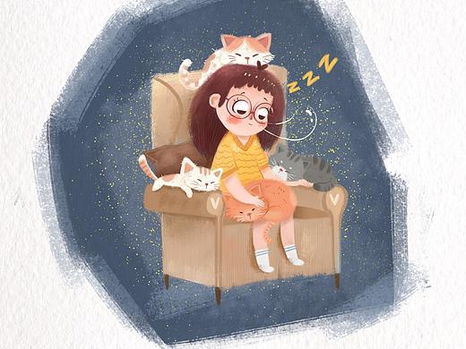 晚安 猫咪