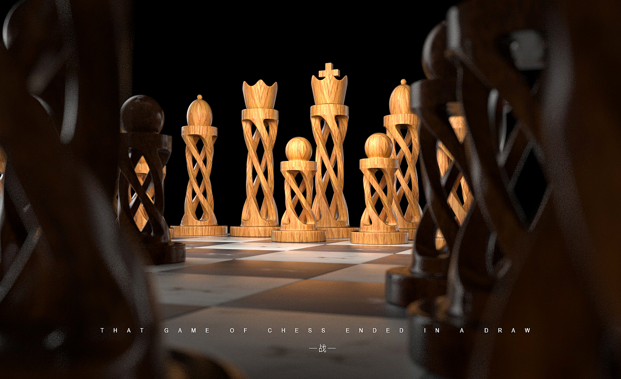 CHESS-建模-氛圍渲染（圖ZMTUyNDEyMDY4） - 玩具 - 站酷設(shè)計(jì)師LINT天原創(chuàng)素材 - 站酷ZCOOL