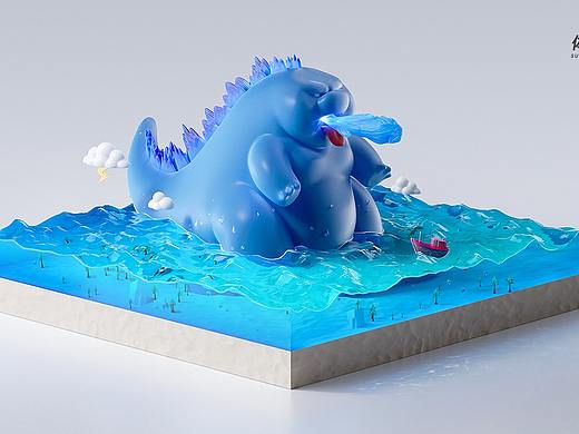 C4D建模渲染