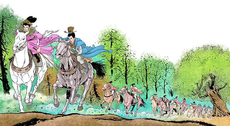 儿童插画，古风插画，写实插画绘本，站酷肖刚，连环画（图ZMTYzNDg3MTQw） - 儿童插画 - 站酷设计师肖刚漫画原创素材 - 站酷ZCOOL