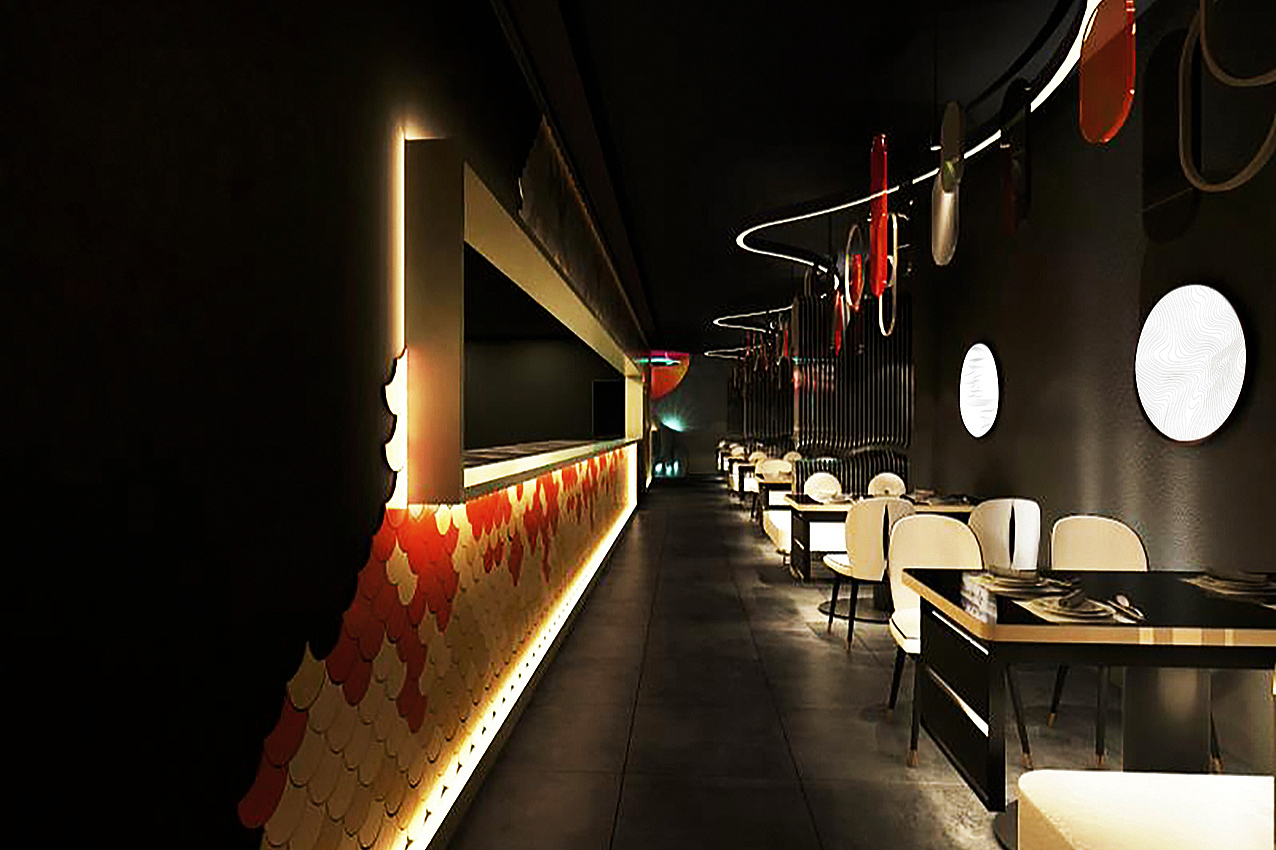 餐厅空间效果图