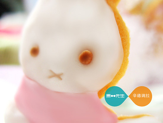 萌物来了~Miffy翻糖饼干