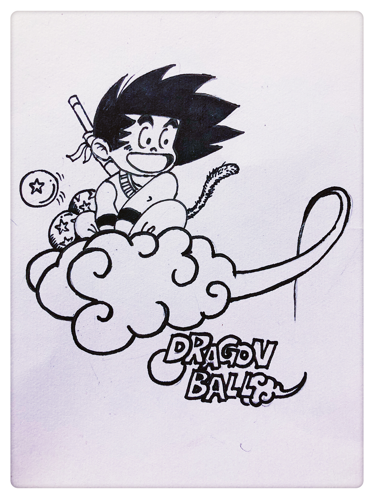 最近的一些针管笔秀丽笔速写与卡通