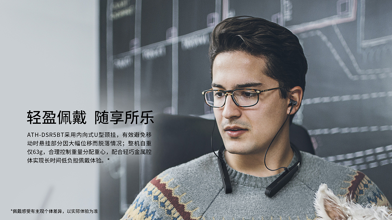 铁三角耳机ATH-DSR5BT宣传套图