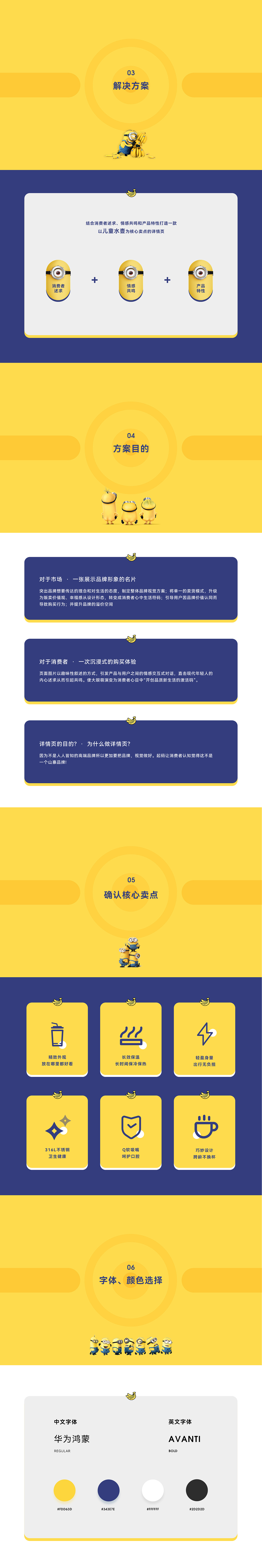 小黄人儿童水杯详情