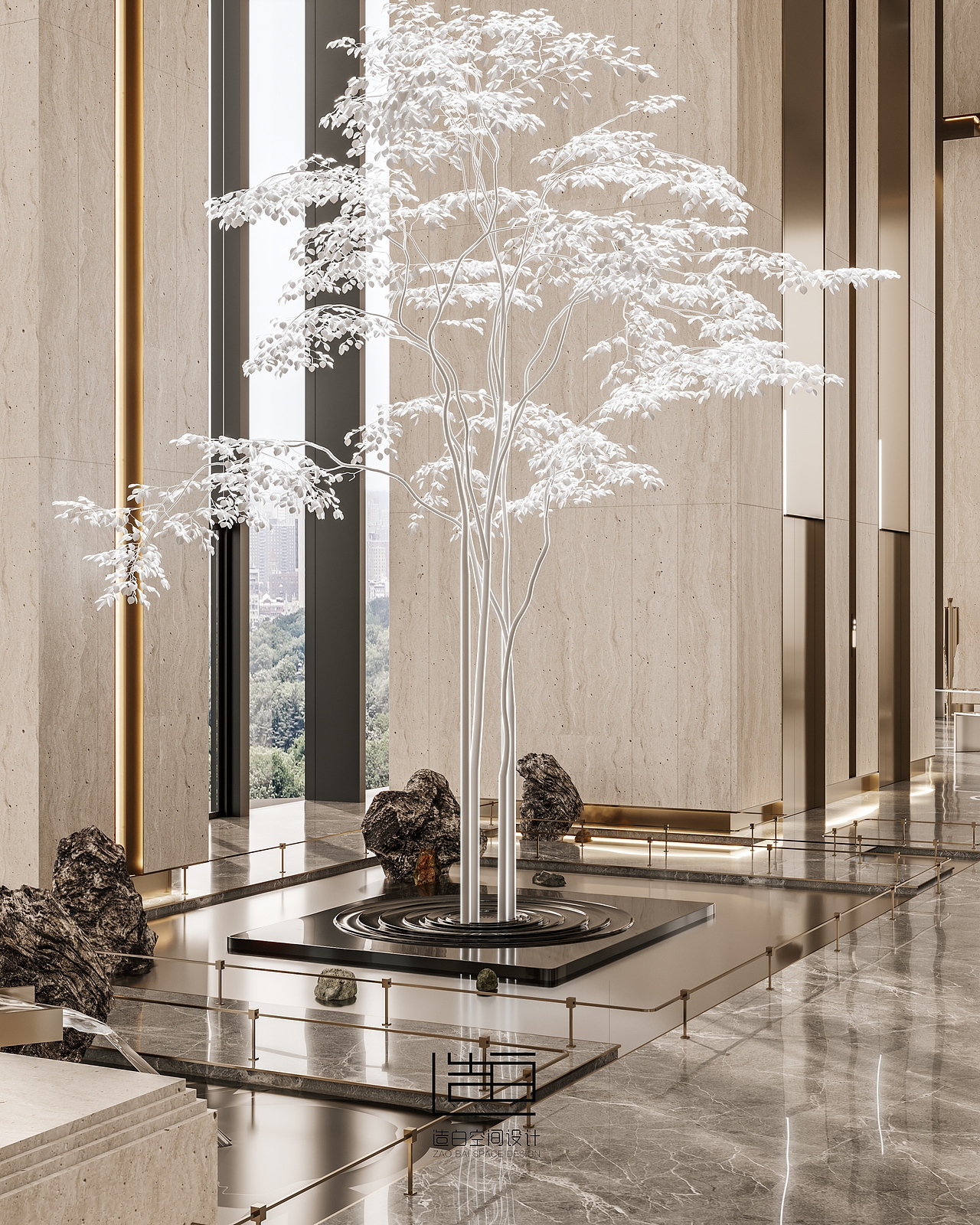 金该表现 | 招商办公设计表现