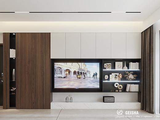 现代风格样板房商业表现