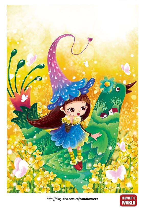 Colorful Childhood-PS插画（图ZMTc4NTMwMA==） - 商业插画 - 站酷设计师爱绘集原创素材 - 站酷ZCOOL