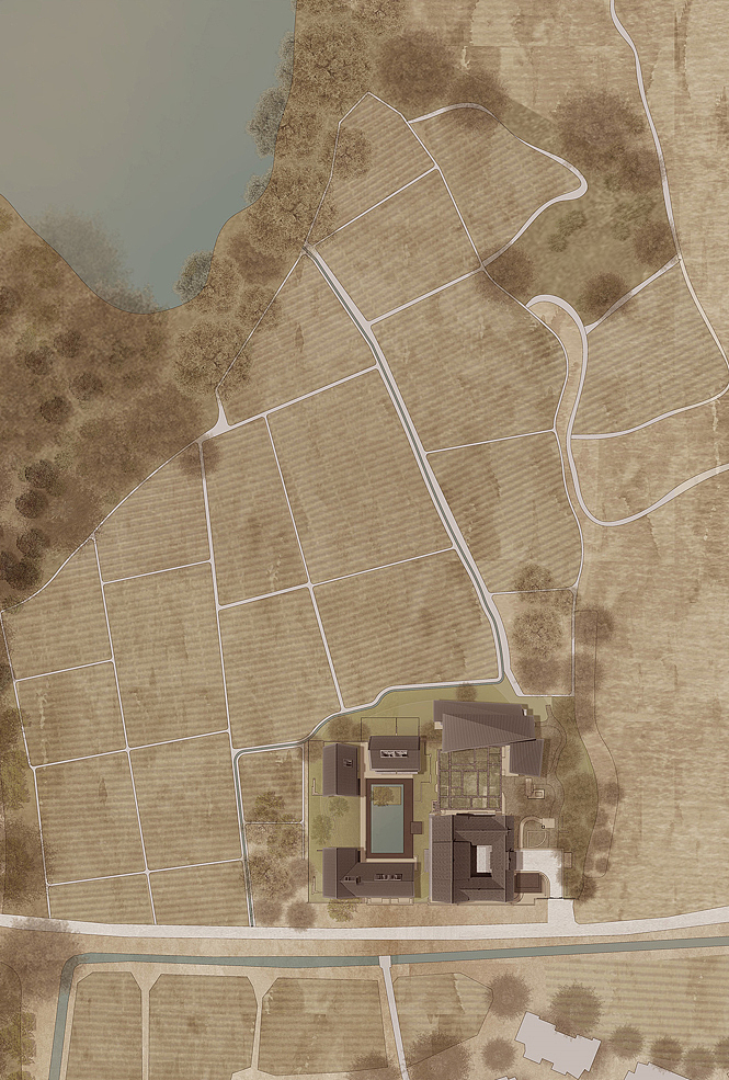 【布道作品】乡·田 | 川西林盘私董会宅院(图ZMzY5ODI1NjAw) - 建筑设计 - 站酷设计师布道设计原创素材 - 站酷ZCOOL