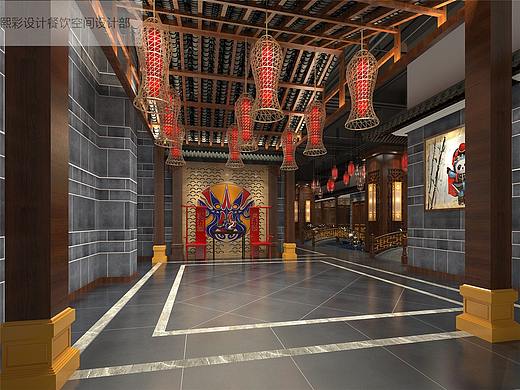 北京火锅店面设计|狗肉火锅店装修|火锅餐馆设计