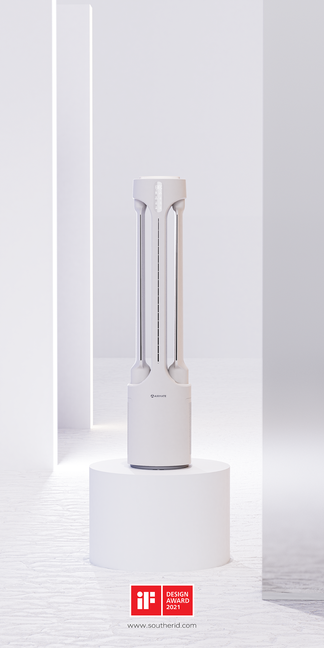 2020-艾美特三风道无叶风扇——AIR 4（图ZMjY2OTg1NzUy） - 生活用品 - 站酷设计师ID_Brave原创素材 - 站酷ZCOOL