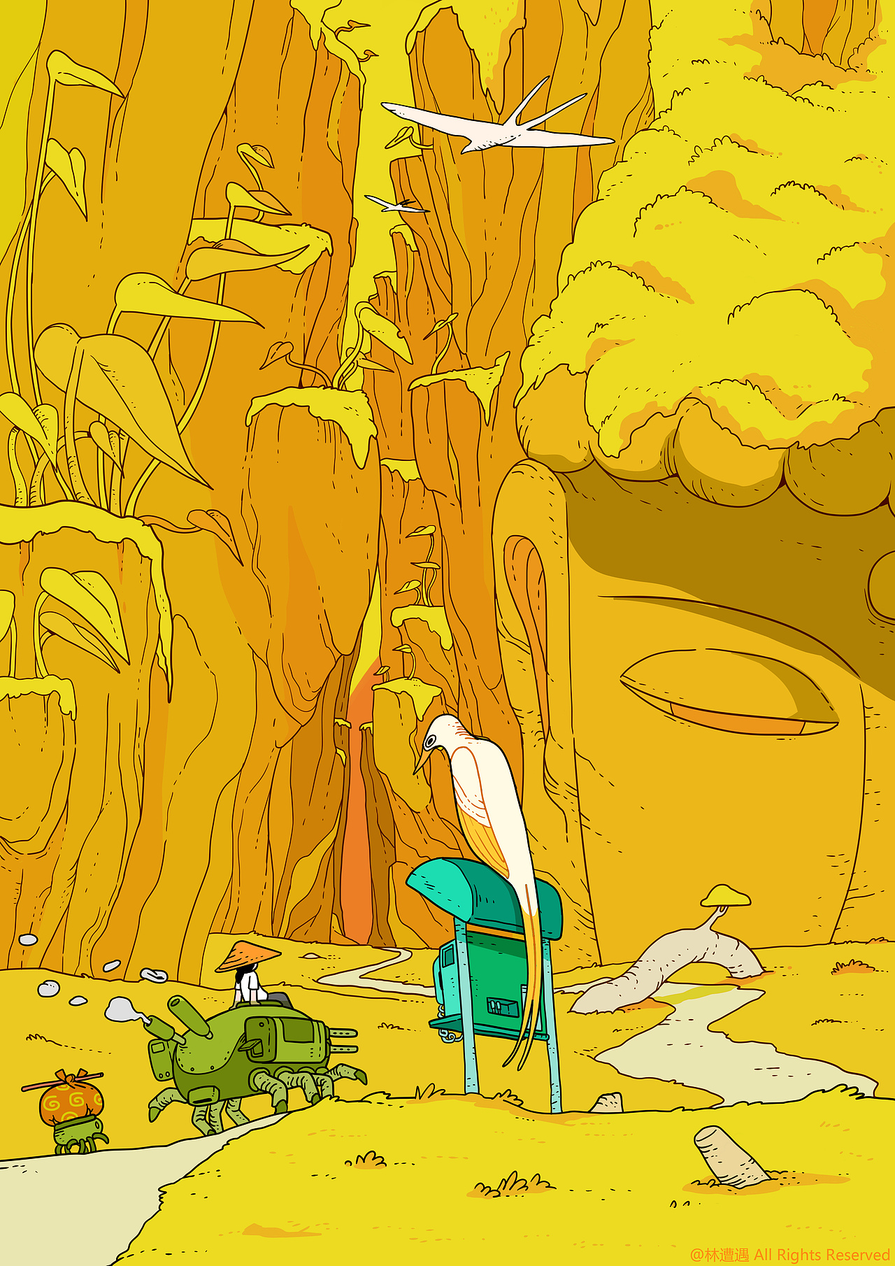 逃避型人格【十】（图ZMTQ5NDkwMjY4） - 创作习作 - 站酷设计师林遭遇原创素材 - 站酷ZCOOL