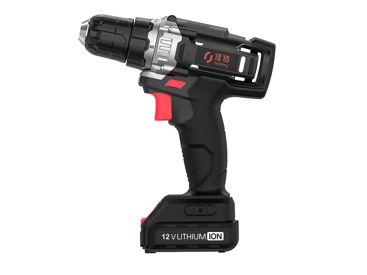 电动五金工具渲染电钻