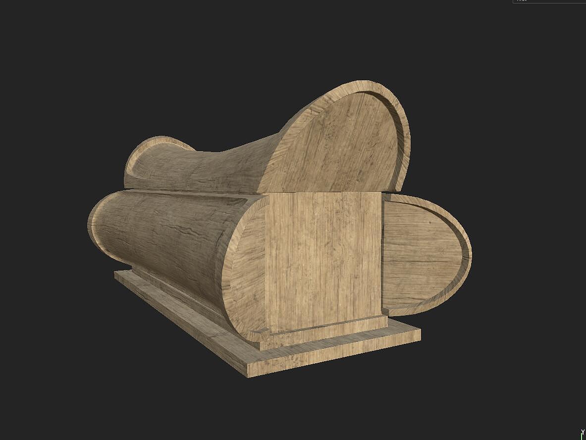 棺椁（图ZMjY5MTg2MzY0） - 其他三维 - 站酷设计师楠难南原创素材 - 站酷ZCOOL