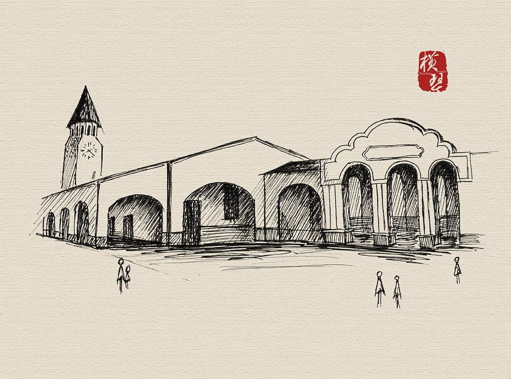 手绘横琴（图ZNDY3Mjg1ODA=） - 商业插画 - 站酷设计师不吃鱿鱼mm原创素材 - 站酷ZCOOL