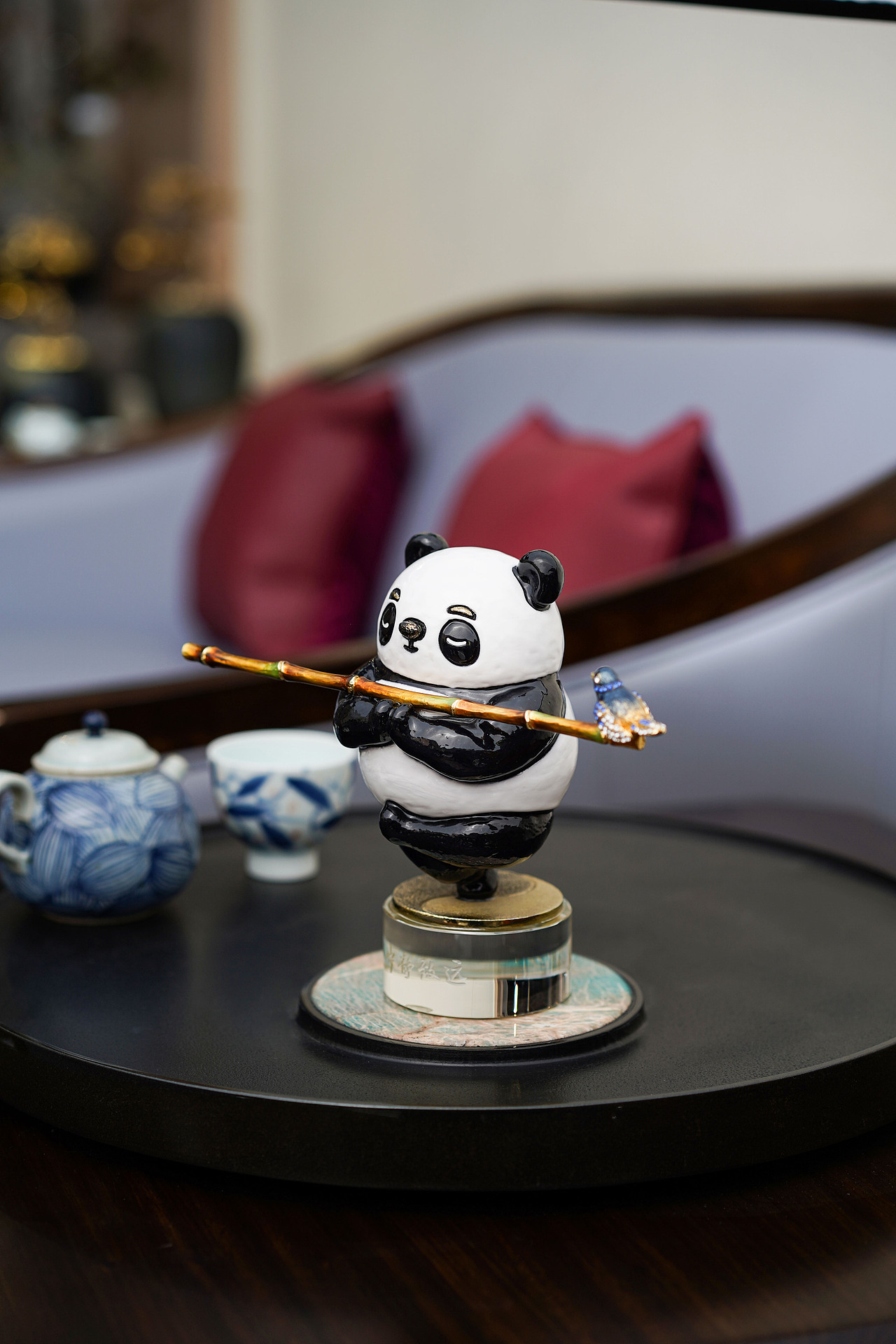 熊猫摆件饰品作品信息创作时间2020/12/08文创1添加表情喜欢ta的作品