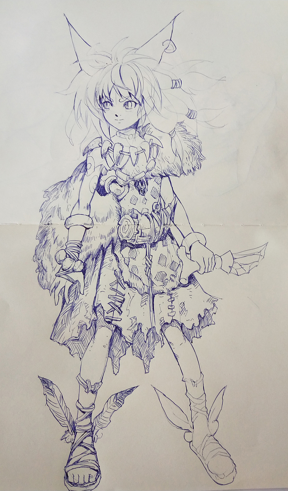 圆珠笔绘画练习（1）