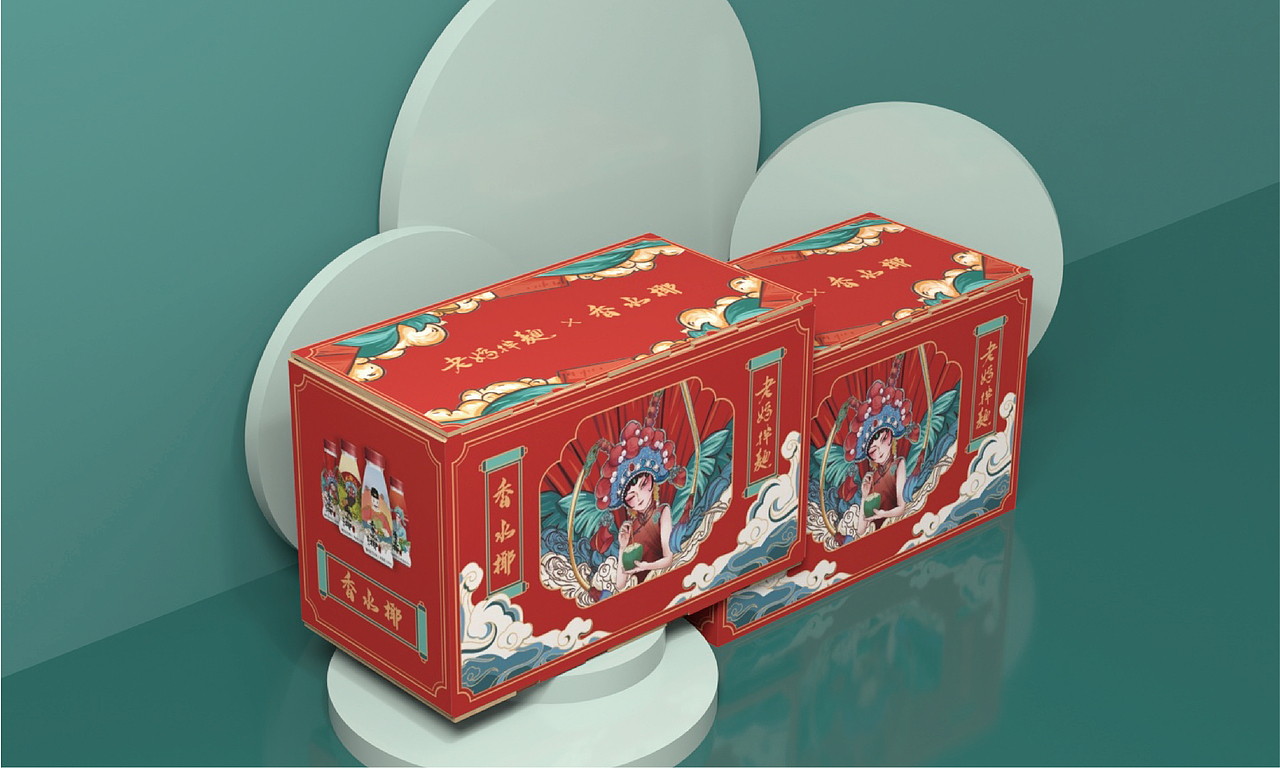 国潮风食品包装设计